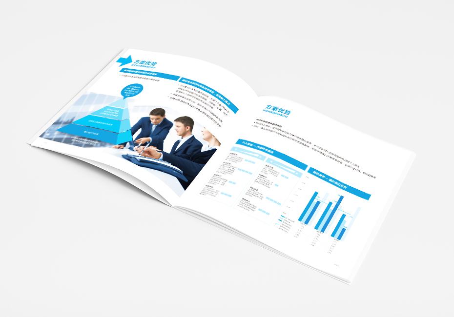 上海IDB企業管理咨詢宣傳冊設計