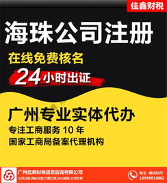 代理公司注冊怎么辦理 蘿崗區(qū)公司注冊 佳鑫財稅 查看