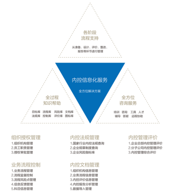 企業內部控制體系建設咨詢服務