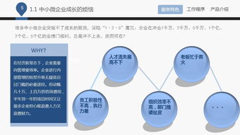 藍白企業管理咨詢公司介紹ppt課件下載 ppt寶藏